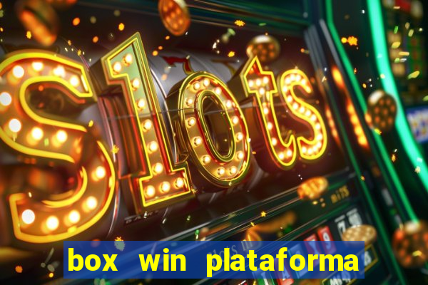 box win plataforma de jogos